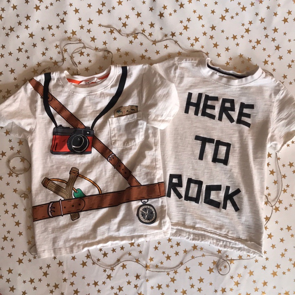Set of boys tees